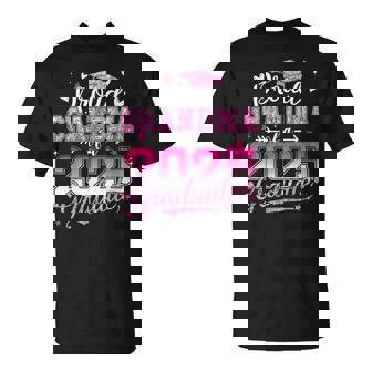 Graduation 2025 Proud Grandma Of 2025 Graduate Floral Women T-Shirt | Mazezy