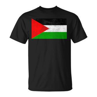 Gráfico De Bandera De Palestina Para Hombres Es Y Niños In Mangas Camiseta unisex - Regaloses
