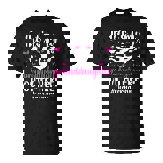 My Granddaughter Cheer Nana Of A Cheerleader Nana Grandma T-Shirt - Monsterry