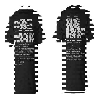 Grass Master Lawn Care For Yard Enthusiasts T-Shirt - Thegiftio