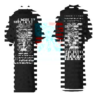 Are We Great Yet Embarrassed Statue Of Liberty Protest Women T-Shirt | Mazezy