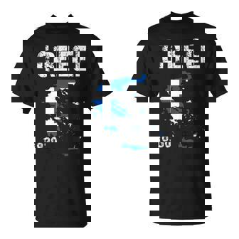Grecia Mapa Bandera Est Camiseta unisex - Regaloses