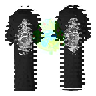 Green Mother Earth Day Gaia Goddess Environmental Awareness T-Shirt - Monsterry