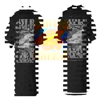 Grilled Cheese Food Lover Gag Weird Meme 90S Trendy T-Shirt - Thegiftio