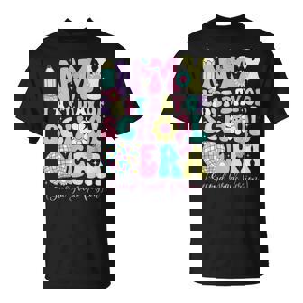 Groovy In My Last Day Of School Era Second Grade Graduation T-Shirt - Monsterry