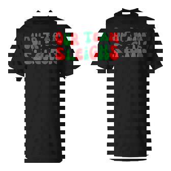 Groovy Our Teamleighs面白いクリスマスユーモア Tシャツ - Kawaiitshirt