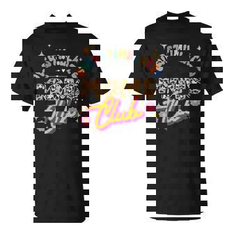 Groovy Overstimulated Moms Club Mother's Day Mom T-Shirt - Thegiftio UK