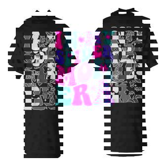 Groovy In My Spider Mom Era Mama T-Shirt - Monsterry