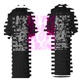 Groovy T-Ball Mom Era Decorations Matching T-Shirt - Thegiftio UK