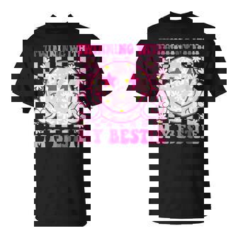 Groovy Twinning With My Bestie Spirit Week Friends T-Shirt - Thegiftio