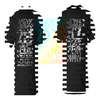 Grundschule 2025 Eine Legende Grundschule Abschluss 2025 T-Shirt - Geschenkecke