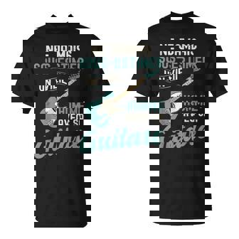 Guitariste Musique Unieil Homme Aveca Guitare T-Shirt - Cadeauxyz