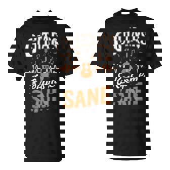 Guitars Keep Meane Pun Guitarists アコースティックギター Tシャツ - Kawaiitshirt