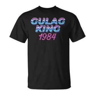 Gulag Kingerdansk 1984 Cod Gaming Gulag Warzoneerdansk Camiseta unisex - Regaloses