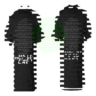 Hackear El Planeta Código Binario Computadora Hacking Coding Hacker Camiseta unisex - Regaloses
