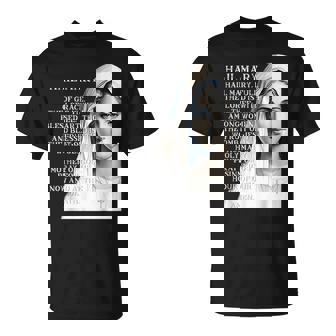 Hail Mary Blessed Mother ロザリオの祈り Tシャツ - Kawaiitshirt