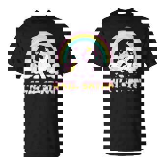 Hailatan Unicornio Divertidos Unicornios Death Metal Música Rock Camiseta unisex - Regaloses