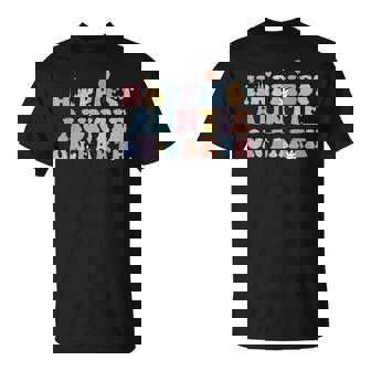 Happiest Auntie On Earth Mother's Day Matching Family Trip T-Shirt | Mazezy
