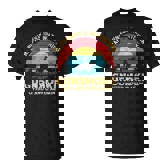 Happiness Is Watching Gunsmoke Over And Over Again Cowboys Tシャツ - Kawaiitshirt