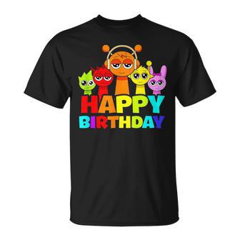 Happy Birthday Sprunky Oren Simon Pinki Raddy Owakcx T-Shirt - Thegiftio UK
