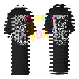 Happy First Day Of School Fun Back To School Teacher T-Shirt - Monsterry