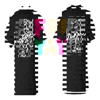 Happy Friyay Teacher Cute Teacher Fashion Fri-Yay T-Shirt | Mazezy