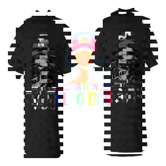 Happy Haitian Flag Day Cool Haiti Flag Map Haitian Pride T-Shirt - Thegiftio UK