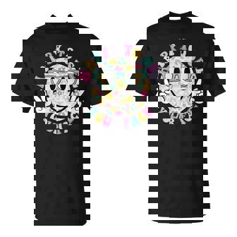 Happy To See Your Face Teacher Back To School T-Shirt - Monsterry