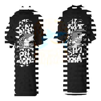 Thehark Is Mypirit アニマル 気まぐれなかわいいサメ Tシャツ - Kawaiitshirt