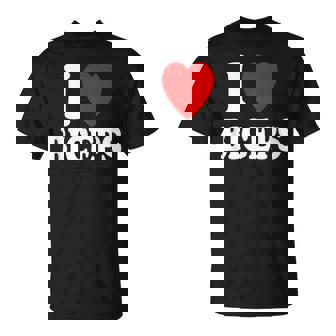 I Heart Love Biceps Gym Muscles Lifting Arms Flexing T-Shirt - Monsterry