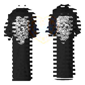 Heart Of Radiance ダイヤモンドエレガンスキラキラ Tシャツ - Kawaiitshirt
