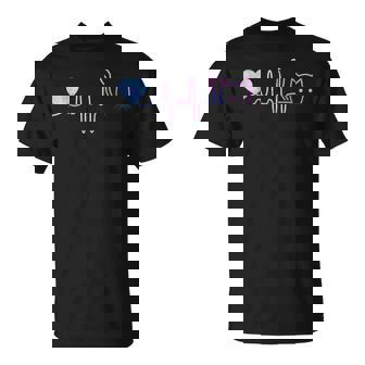 Heartbeat Cat Lover For Animal Cute Cat T-Shirt - Thegiftio UK