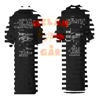 Helan Går スウェーデンの歌 ザリガニ付き スウェーデン Tシャツ - Kawaiitshirt