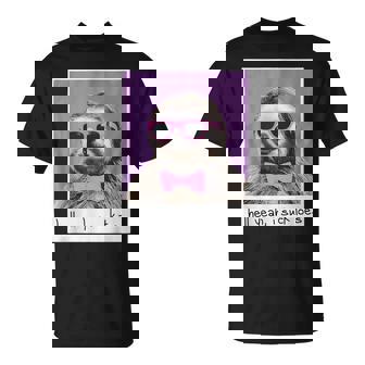 Hell Yeah I Suck Toes Feet Lover Public Prank Sloth T-Shirt - Monsterry