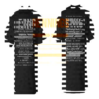 Hennings Completely Unexplainable Notices Everything But Won’T Say It Name T-Shirt | Seseable UK