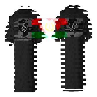 Heritage Black African American Flag 1967 T-Shirt - Thegiftio UK