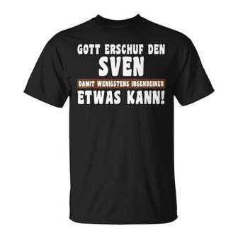 Herrenven Gott Erschuf Den Witziges Namen T-Shirt - Geschenkecke
