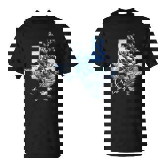 Hill Country Strong Texas Boots And Flowers T-Shirt | Mazezy