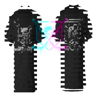 Hockey Drip For Boys Ice Cream Drip Youth Boys Hockey T-Shirt - Monsterry