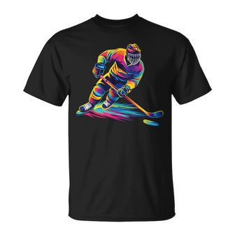 Hockey Player Graphic T-Shirt - Thegiftio UK