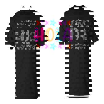 Hola Floral Senoras And Hombres Spanish Language Hello Hola T-Shirt | Seseable UK