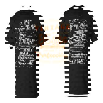 Hombre Cumpleaños 85 Regalo Para Hombre 85 Años Cumpleañosintage Camiseta unisex - Regaloses