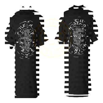 Homme Chasseur Deanglier Tête Deanglier Féroce T-Shirt - Cadeauxyz