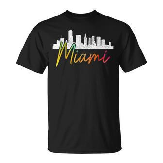 Horizon De Miami T-Shirt - Cadeauxyz