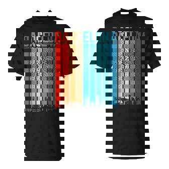 Horizonte Ciudad Barcelona Camiseta unisex - Regaloses