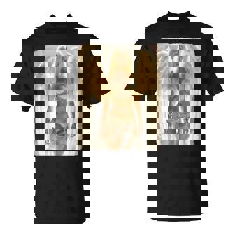 Hot Girl On 男性用 セクシー ブロンド エンジェル ガール ピンナップ Tシャツ - Kawaiitshirt