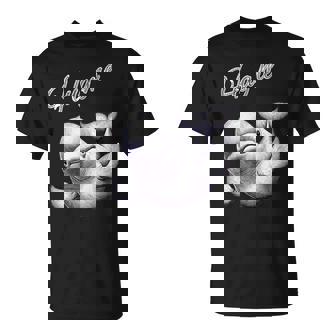 Hug Me ベルーガ アートデザイン 可愛い おしゃれ 動物 シロイルカ シロクジラ Tシャツ - Kawaiitshirt