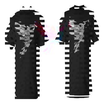 Hummingbird Pink Ribbon Breast Cancer Awareness T-Shirt | Seseable UK