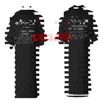 Humoristique Nerds 4 Horsmes Of Modern Apocalypse T-Shirt - Cadeauxyz