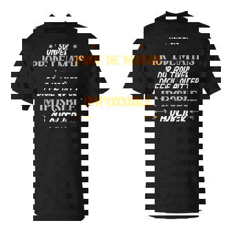 Humour Professeur De Maths Homme Départuper Prof De Maths T-Shirt - Cadeauxyz